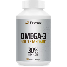 Sporter Omega 3 Gold Standard 180 softgels