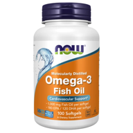 NOW Foods Omega-3 1000 mg 100 капсул