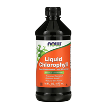 NOW Liquid Chlorophyll + Mint 473 мл