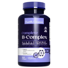 Earths Creation Vitamin B Complex 60 softgels