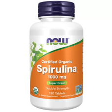 NOW Foods Spirulina 1000mg 120 tabs