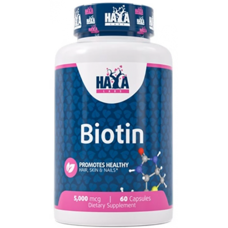 Haya Labs Biotin 5000 mcg 60 капсул