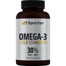 Sporter Omega 3 Gold Standard 90 softgels