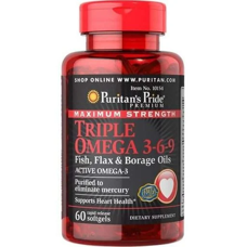Puritan's Pride Triple Omega 3 6 9 60 caps