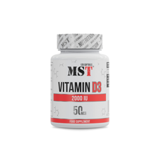 MST Vitamin D3 2000 IU 120 caps