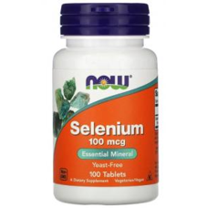 NOW Foods Selenium 100 мкг 100 таблеток