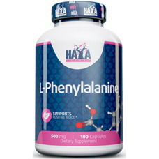Haya Labs L-Phenylalanine 500 мг 100 капсул