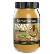 Go On! Peanut вutter smooth 100% 900g (стекло)