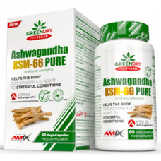 Amix GreenDay ProVegan Ashwagandha KSM-66 60 капсул