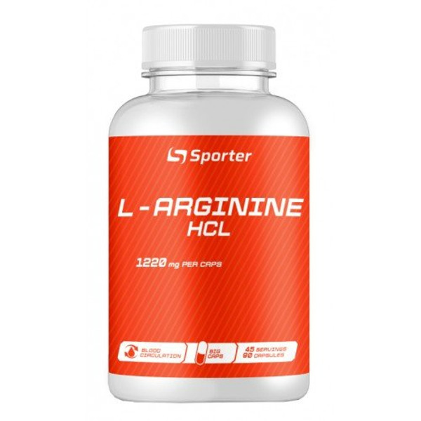 Sporter L - Arginine HCL 90 caps