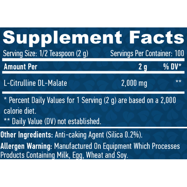 Haya Labs Sports Citrulline Malate 200g
