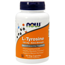 NOW Foods L-Tyrosine 750 mg 90 caps