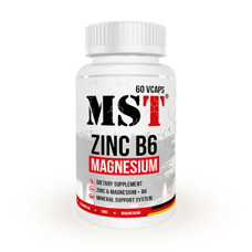 MST Zinc Magnesium B6 120vcaps