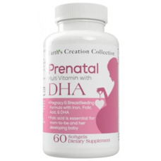 Earth's Creation Prenatal Plus DHA 60 капсул