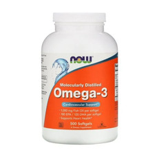 NOW Foods Omega-3 1000 mg 500 капсул