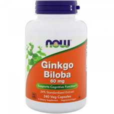 NOW Foods Ginkgo Biloba 60mg 240 caps