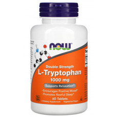 NOW Foods L-Tryptophan 1000mg 60 caps