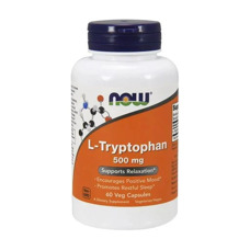 NOW Foods L-Tryptophan 500 mg 60 капсул