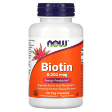 NOW Foods Biotin 5000mсg 120 caps