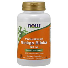 NOW Foods Ginkgo Biloba 120 мг 100 капсул