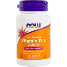NOW Foods Vitamin D-3 2000 240 softgel