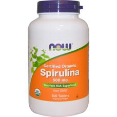 NOW Foods Spirulina 500mg 200 tabs
