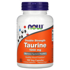 NOW Foods L-Taurine 1000 mg 100 caps