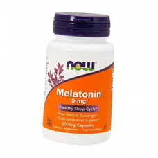 NOW Foods Melatonin 5 mg 60 капсул