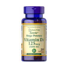 Puritan's Pride Vitamin D3 5000 МЕ 200 капсул